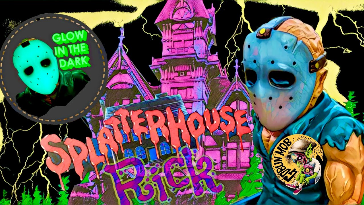 Glow In The Dark Edition Splatterhouse Rick Unbox Industries
