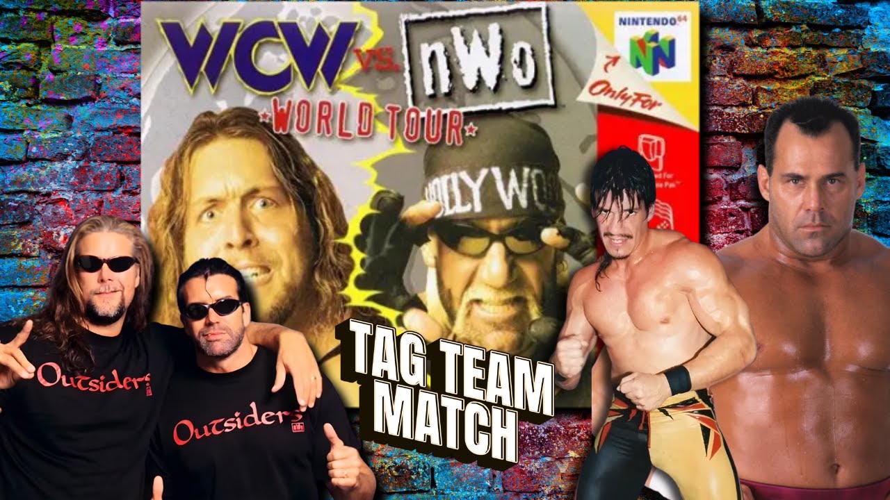 WCW vs NWO World Tour – Hall and Nash vs Dean Malenko and Eddie Guerrero – Tag Team Match (N64)