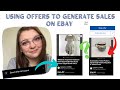 Using Offers To Generate eBay Sales? 25 Recent eBay Sales | eBay Reseller UK