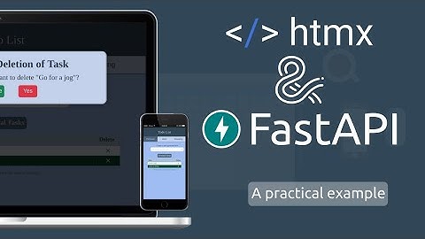 Showcase: Simple Todo App Built with HTMX and FastAPI