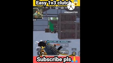 Easy 1v3 clutch 😱😱 #1v3clutch #pubg1v4 #clutch #bgmishorts #sololaseryt #shorts