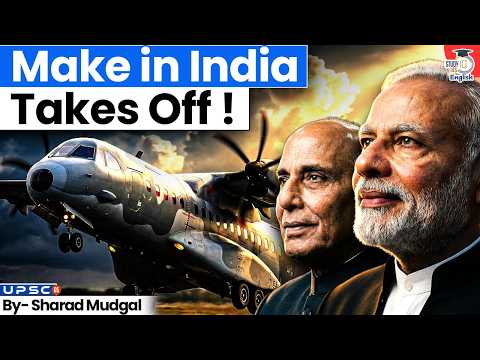 Made-in-India C-295 Completes Maiden Flight | Big Milestone in Defence Manufacturing! | StudyIQ