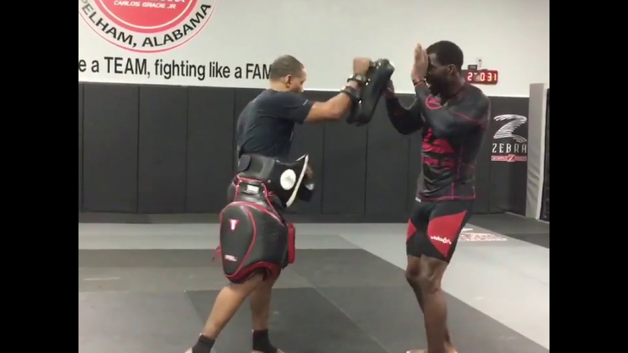 Strategizing and Pad work with Marcel "Swift" Stamps | Q6 Fight