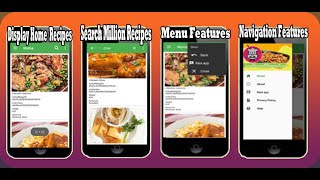 Food recipes cook app 2022 screenshot 1