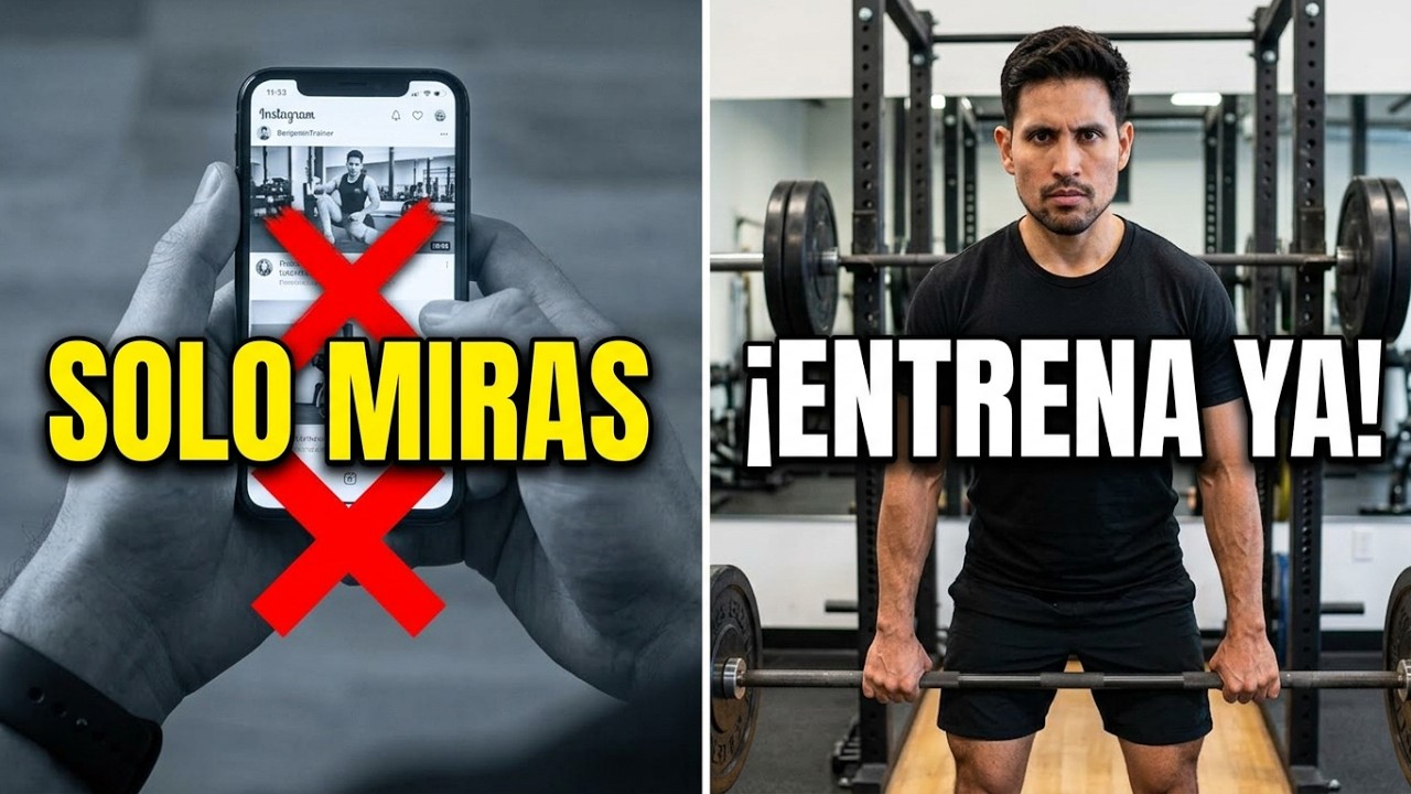 Benjamín Trainer explicando por qué no consigues resultados en el gimnasio