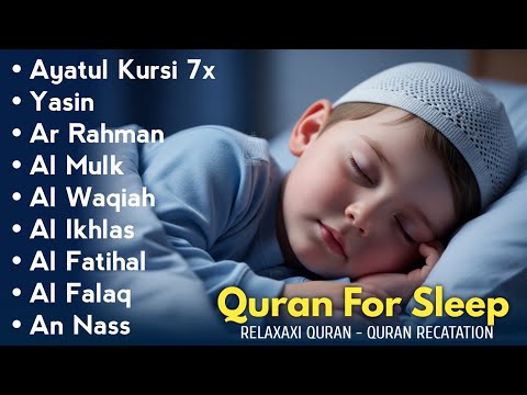 Quran recitation in a peaceful voice | Al-Fatiha,Ayatul Kursi,Ar-Rahman, Al-Mulk, Yasin - Alaa Aqel