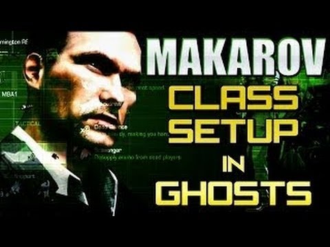 COD Ghosts MAKAROV Custom Class Setup : Call of Duty New Camo