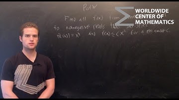 PotW: Describing a Set of Functions [Functional Equations]