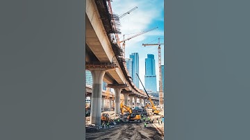 😳MONORAIL SLIDES Like CRUISE SHIP Into Ground!🚝 #fail #construction #engineering #automobile