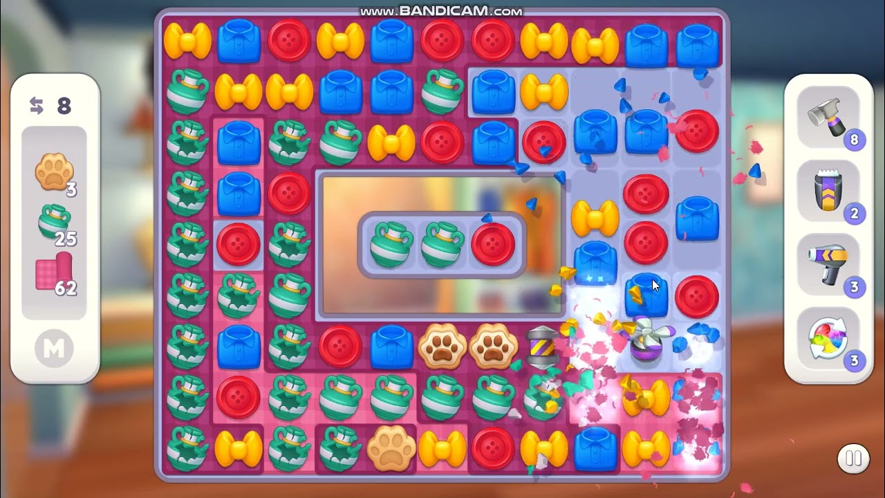 Makeover Match - Swap & Style level 373 no power-ups