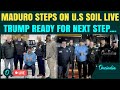 Maduro LIVE in U.S Custody: Chained Maduro LANDS on U.S Soil to Face Murder Charges | Venezuela LIVE
