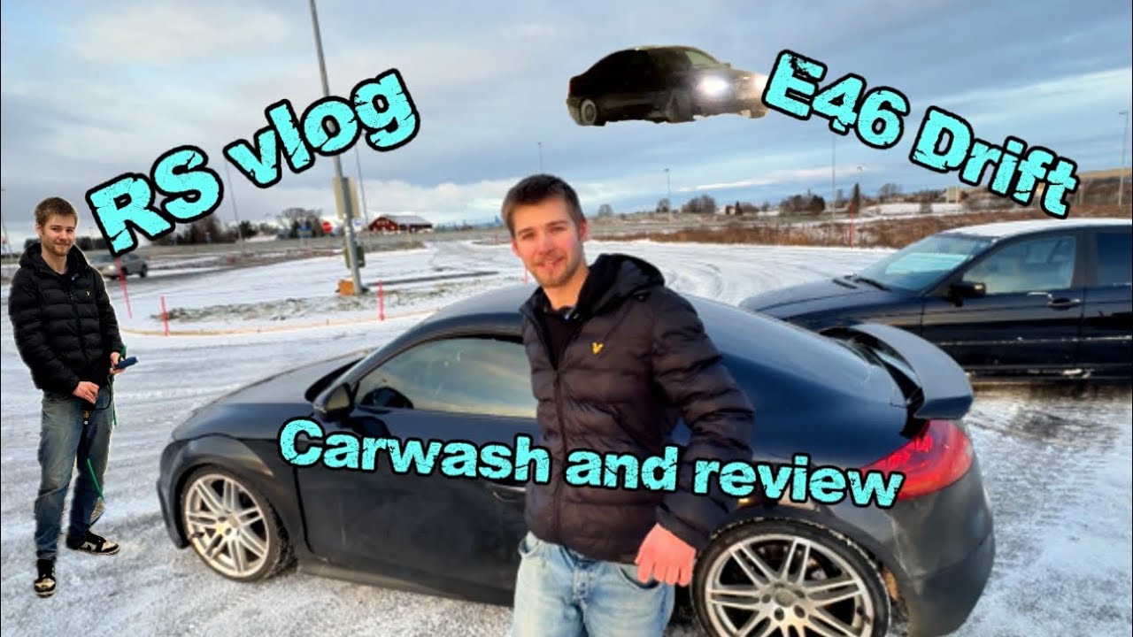 Audi TTRS vlog, washing and E46 in snow!