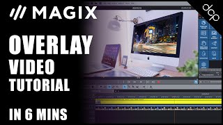 Overlay Video on Image Tutorial - Magix Movie Edit Pro 2020 screenshot 1