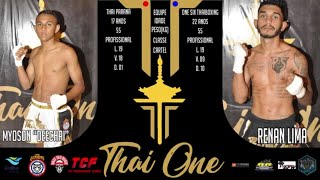 Mydson Deechai Thai Paraná X Renan Lima One Six - Thai One Championship 2ª Edição