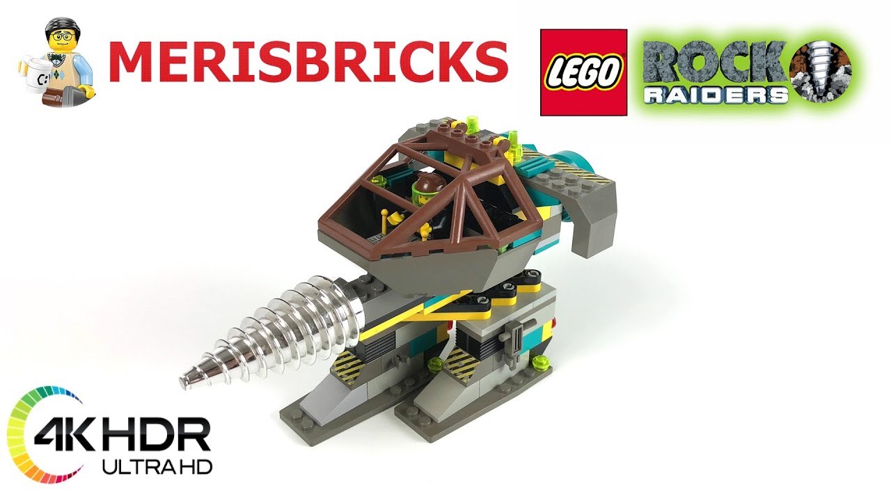 Lego 4940 - Rock Raiders - The Granite Grinder - Lego Speed Build \u0026 Review 4K #LEGO #LegoSpeedBuild - YouTube