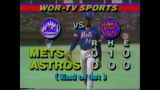 MLB 1984 04-07-84 New York Mets at Houston Astros