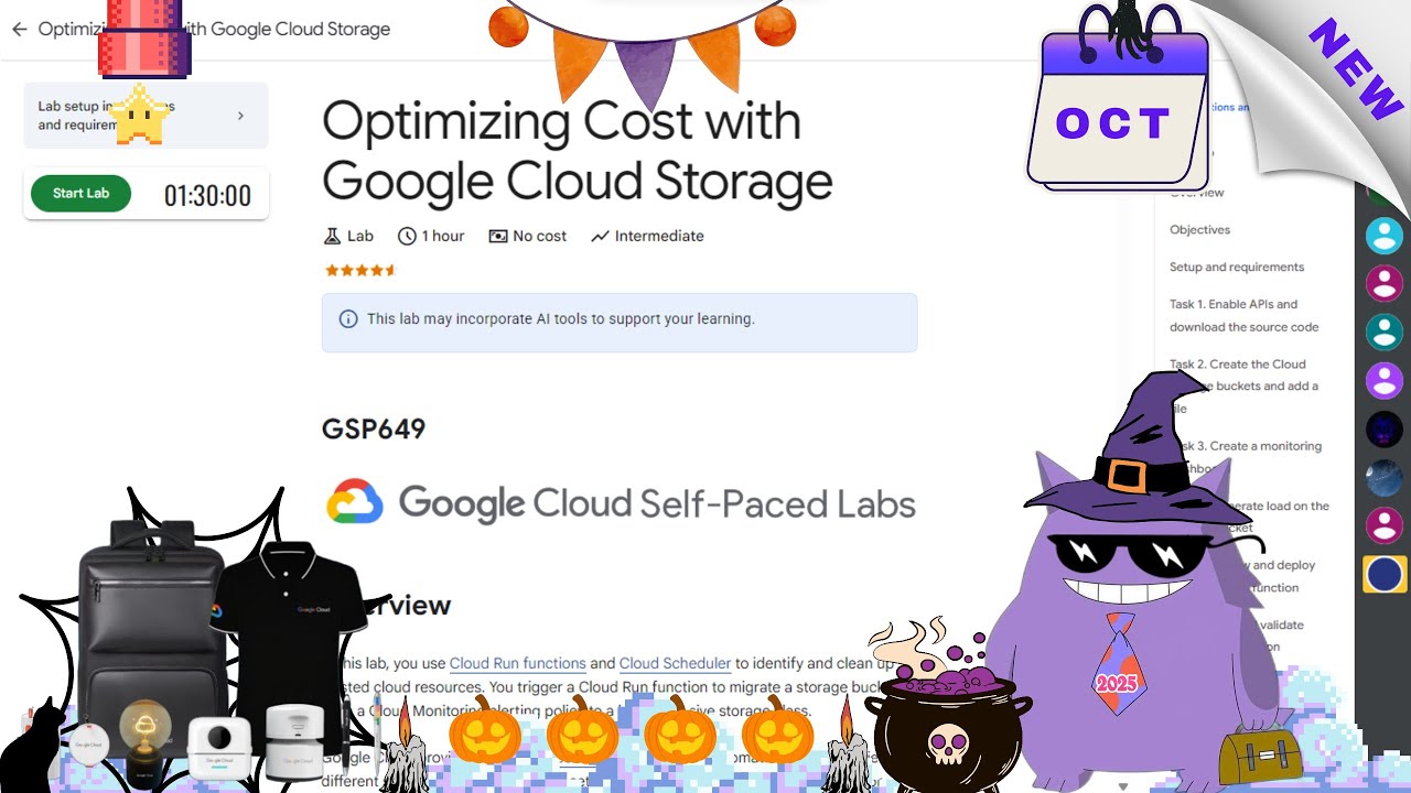Optimizing Cost with Google Cloud Storage #2025 | #GSP649 |#qwiklabs |# ...