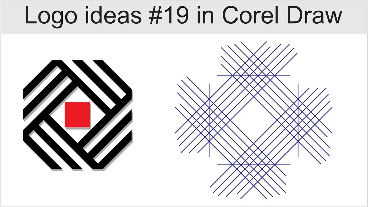 Create Logo ideas # 19 in Corel Draw 2019 tutorial by,Amjad Graphics ...