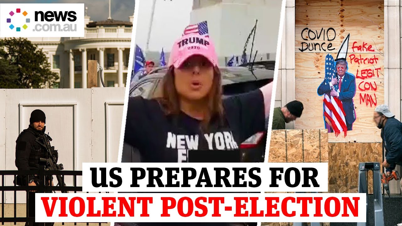 US prepares for violent backlash ahead of Election day