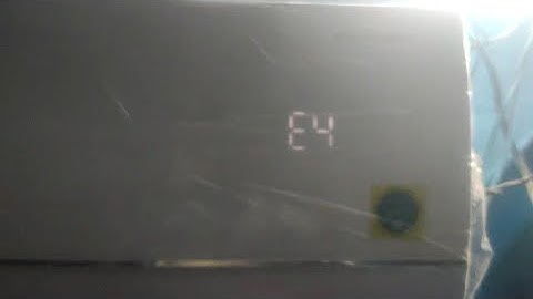 E4 error in godrej inverter AC how to solve this problem in Hindi @homeappliancesrepair2640