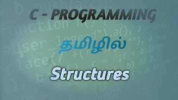 C programming structures concept in tamil #happycoding #cprogramming #structure #tamil #pointers