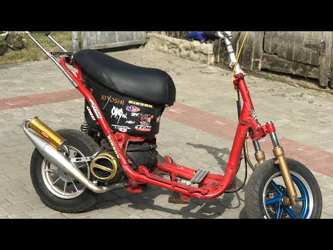 Honda dio 35zx тюнинг! Stunt, fzm