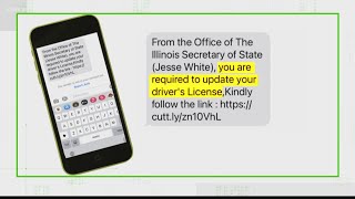 VERIFY: No, text messages won't help renew Illinois driver's licenses