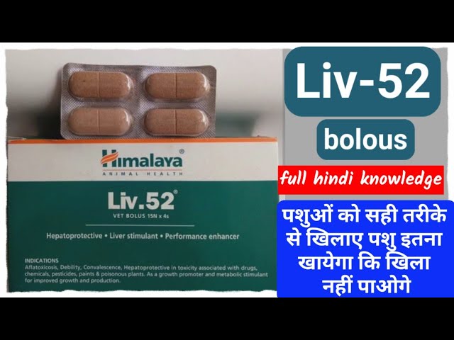 Himalaya Liv.52 Vet - Hepatoprotective and Metabolic stimulant