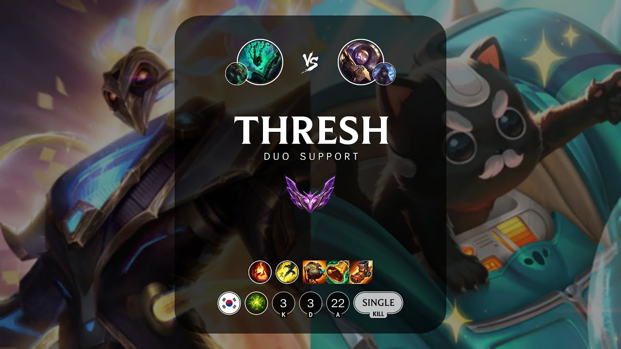 Thresh Support vs Blitzcrank - KR Master Patch 14.2