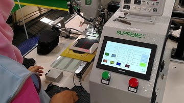 supreme automatic lace loop sewing machine