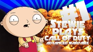 Stewie Plays Advanced Warfare #1