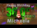 michaelas 360 interactive happy birt.ay party  rotate your phone  en