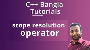 C++ Bangla Tutorials 64 : scope resolution operator