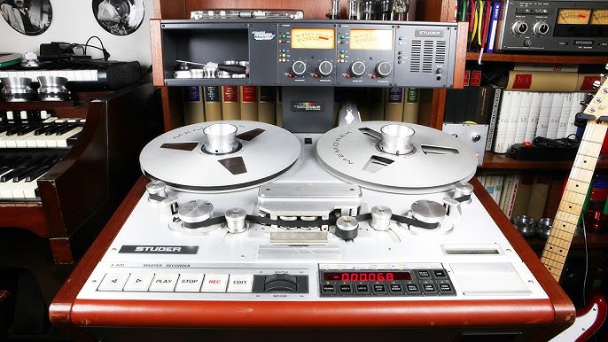 Studer A820 reel to reel tape recorder, the best! 