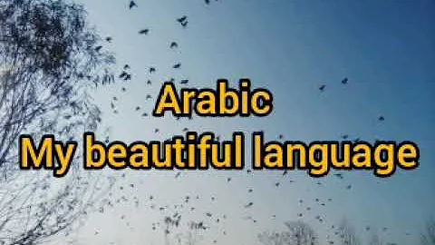 Arabic My beautiful language- heart touching nasheed by Muhammad Al Muqit