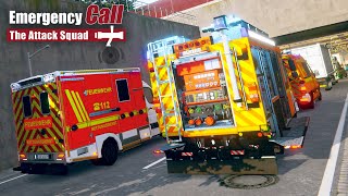 Car Fire In a Tunnel | Emergency Call 112 - The Attack Squad