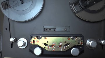 TEAC Reel To Reel X-10M Wow and Flutter Measurement