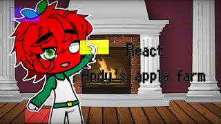 °•React Andy's apple farm•°