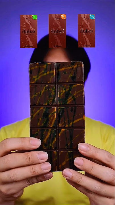 Makan coklat dubai yang lagi viral #asmr #Shorts #youtubeshorts #coklatviral