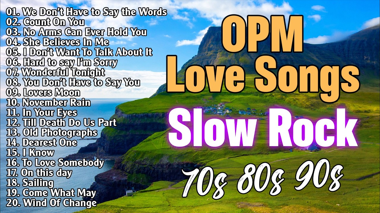 Best Slow Rock Love Songs Collection 70s 80s 90s 🌹 Nonstop Pinoy Medley ...