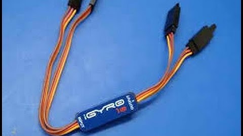 Powerbox igyro 1e sur wilga