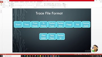 Awk Script - Throughput Calculation in NS2