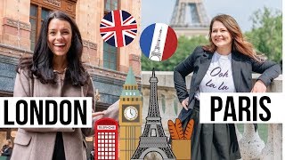 LONDON VS PARIS | Differences between London and Paris as an Expat
