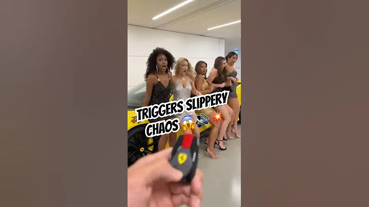 Monte-Carlo VIP Prank: Neon Lambo Start Triggers Slippery Chaos 😱🔊💥