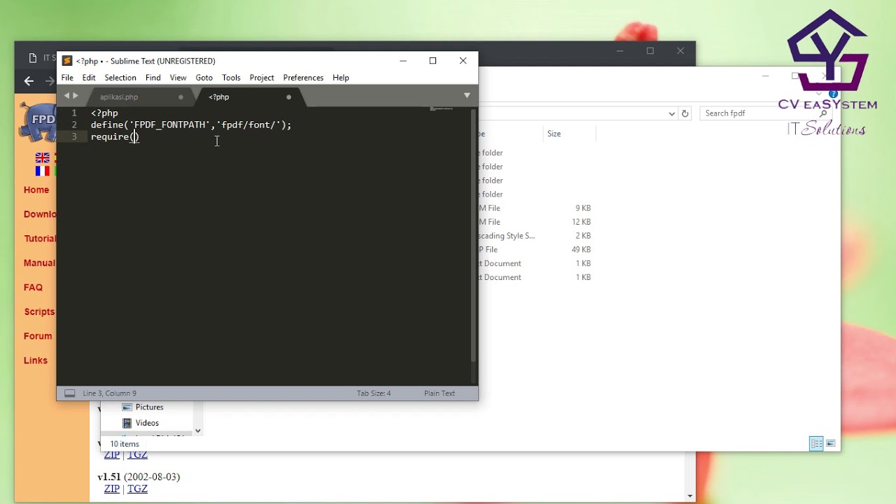 Membuat Report PDF dengan library FPDF di PHP Bag 1 - Pendahuluan