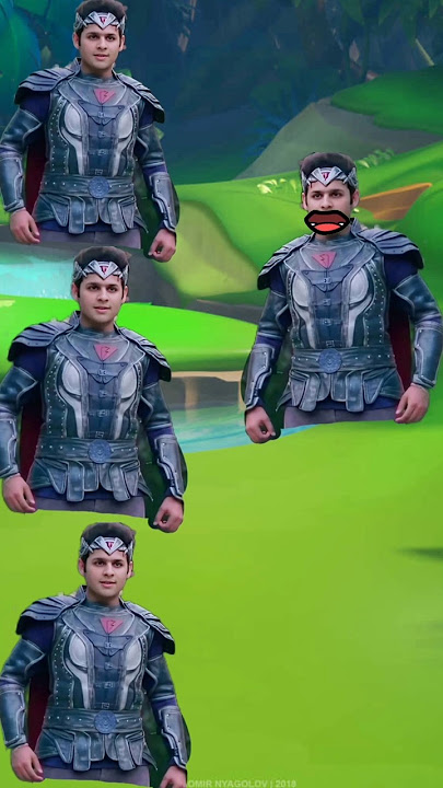 Who is the real Balveer among the three? Balveer returns. #cartoon #balveercartoon #balveerreturn...