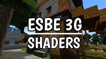 ESBE 3G Shaders Showcase • New Shaders MCPE😱😱 • MCPE 1.17-1.18
