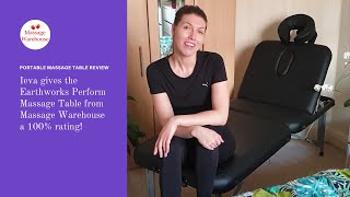 Ieva gives the Earthworks Perform Portable Massage Table from Massage Warehouse a 100% rating! screenshot 5