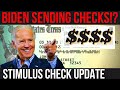 BIDEN SENDING CHECKS?! Recession + Manchin Stimulus Recon Deal + $1000 Checks + Bernie Demands Aid