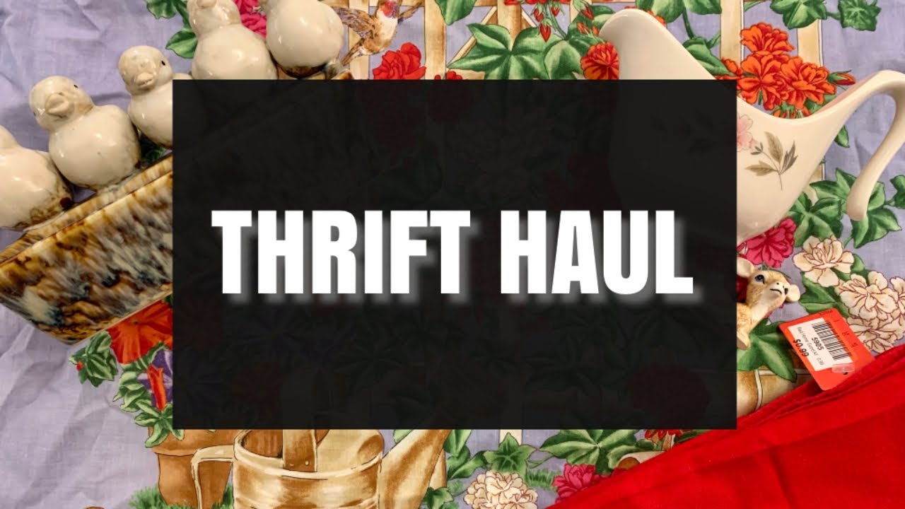 THRIFT STORE HAUL MAY 2020 | Vintage and Home Decor to Keep and Resell